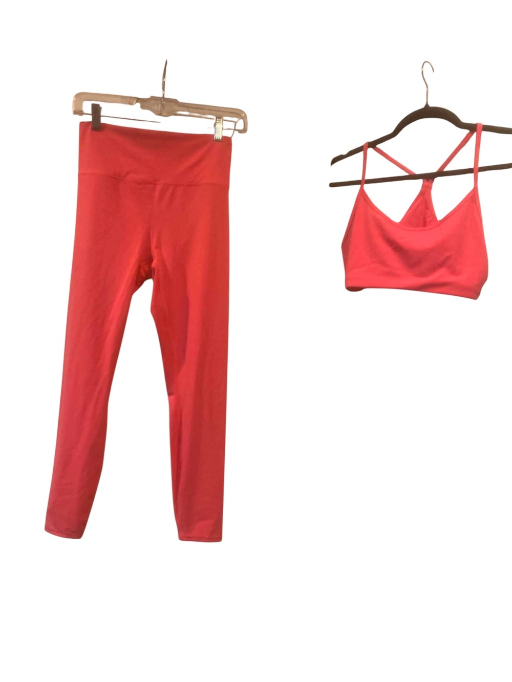 NWT Vuori All The Feels Bra/Legging Set SUNSET PINK Size Medium